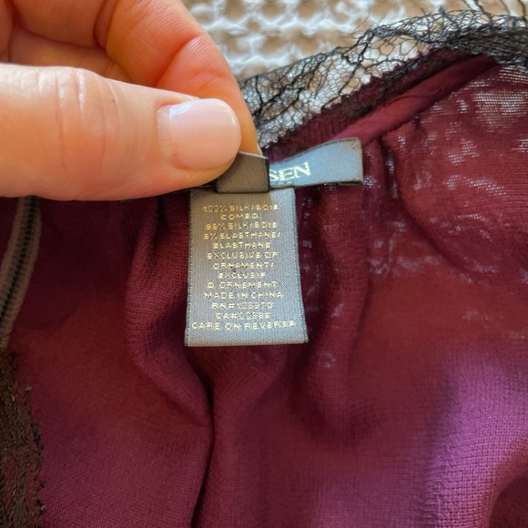 Zac Posen silk blouse size 2 - Picture 6 of 6